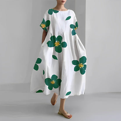 NADINE – FLOWY BOHO MIDI DRESS