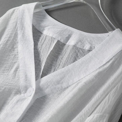ELLA LINEN BLOUSE