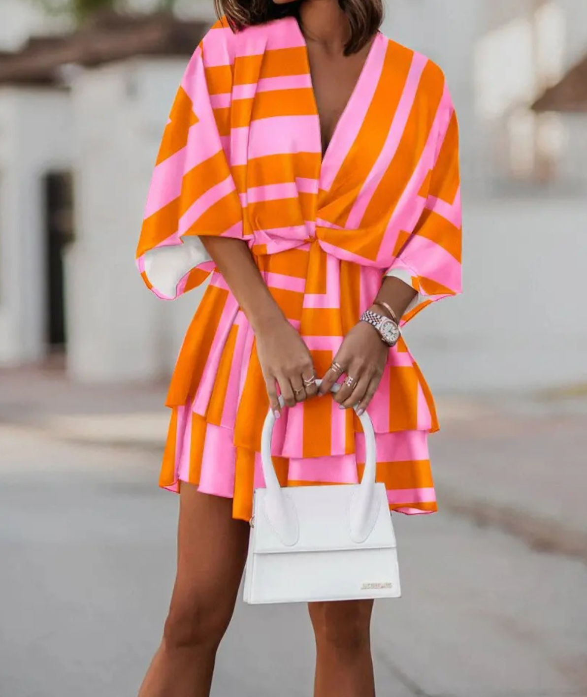 ALINA – BOHO FLORAL MINI DRESS