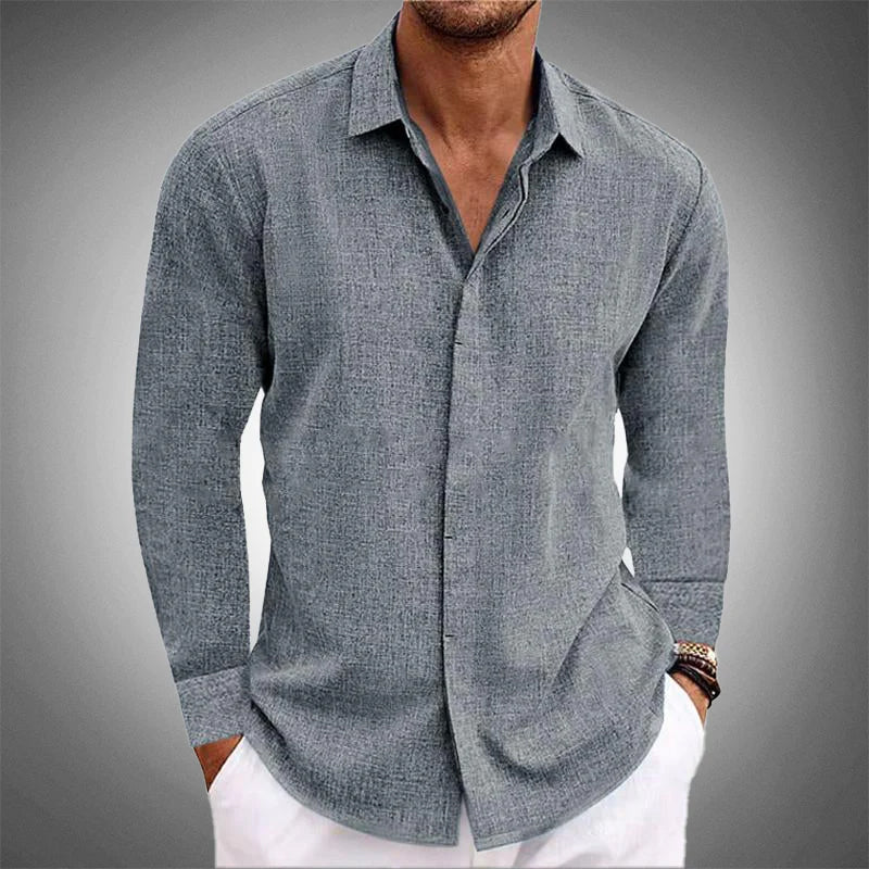 ROBERTO RUSSO AMSTERDAM LINEN SHIRT