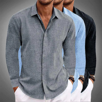 ROBERTO RUSSO AMSTERDAM LINEN SHIRT