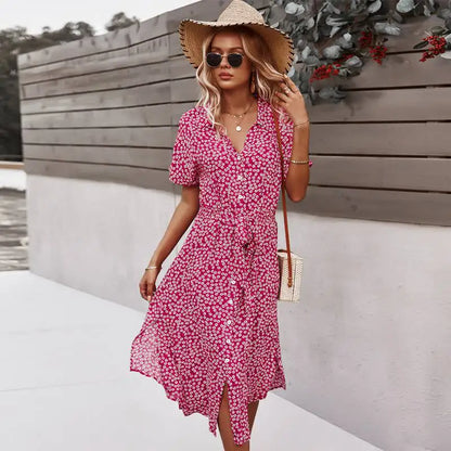 FLORENCE – COTTON-SPANDEX STRETCH DRESS