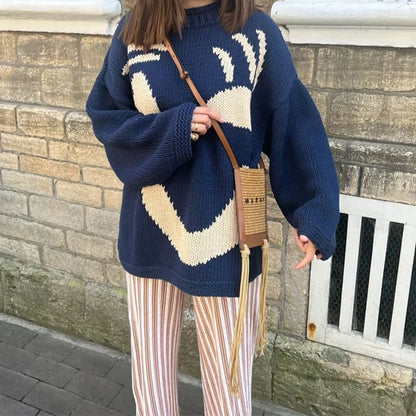 Edith - Kuscheliger Strickpullover