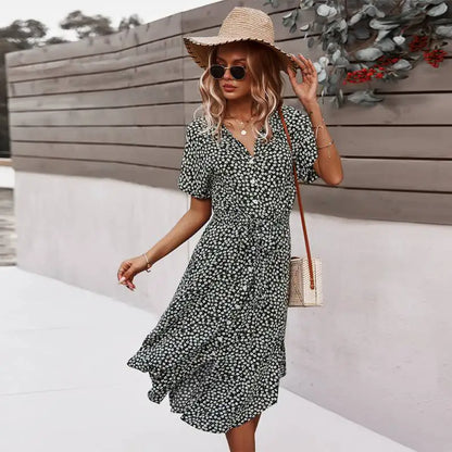 FLORENCE – COTTON-SPANDEX STRETCH DRESS