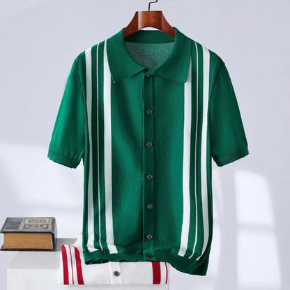 Haverford - Striped Polo Shirt