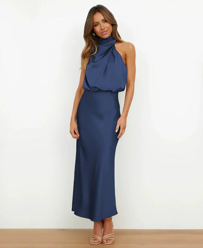 CELINE – HIGH WAIST COTTON MIDI DRESS