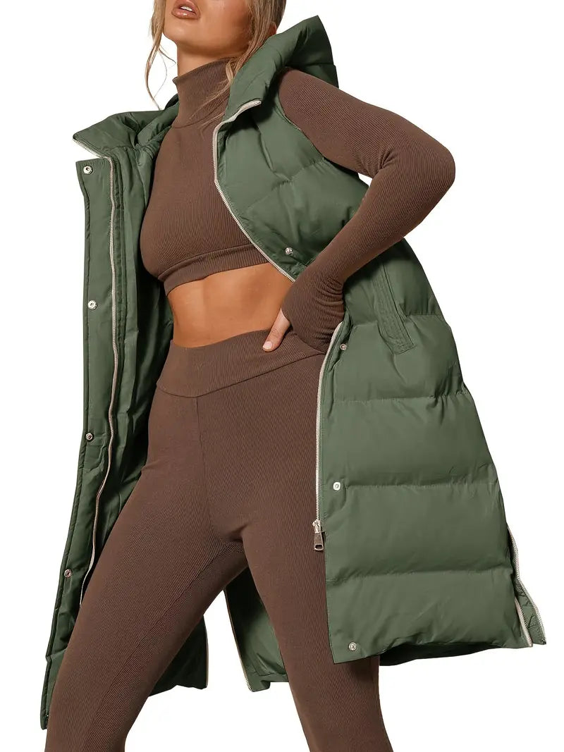 Avalon Hooded Longline Vest