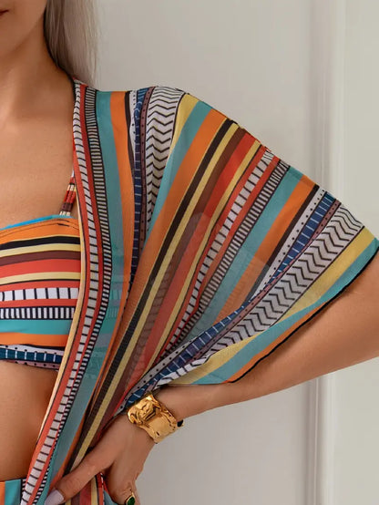 Ensemble de vacances à pompons Sunthread