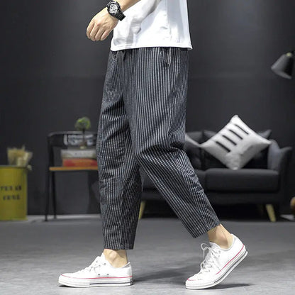 Lucian Pinstripe Pant