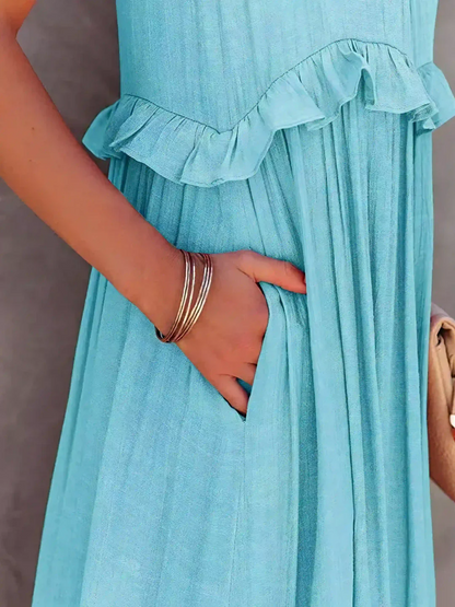 BIANCA – FLOWY MAXI SUMMER DRESS