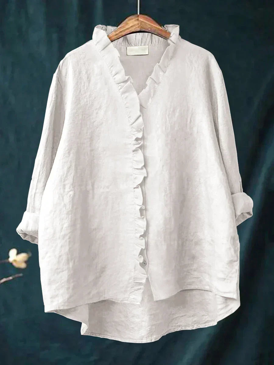 LUCIA – EASYGOING COTTON BLOUSE
