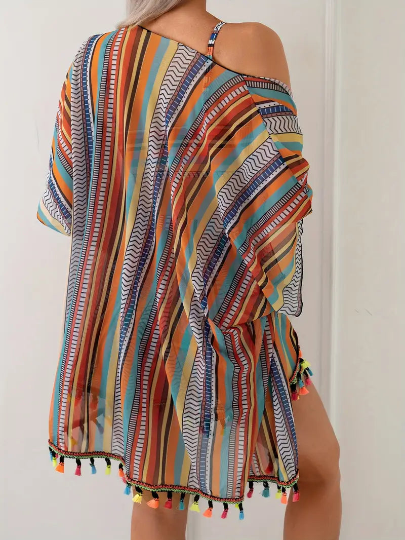 Ensemble de vacances à pompons Sunthread