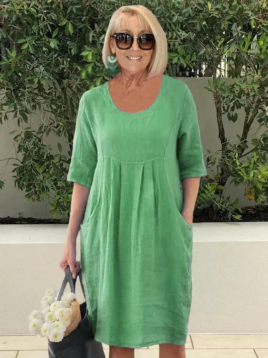 MIRA – LIGHTWEIGHT COTTON DAY DRESS
