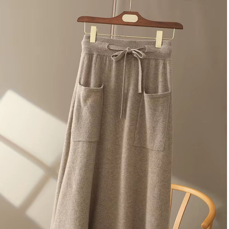 Vienna Cashmere Midi-Rock