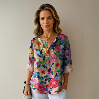 LILLIAN – VINTAGE-INSPIRED BLOUSE