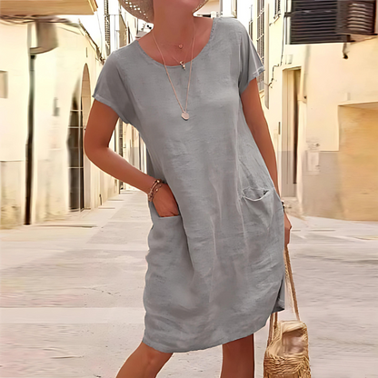 TALINA – FIGURE-LOVING LAYERED DRESS
