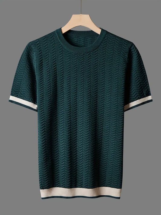 Ridley Texture Strick-T-Shirt